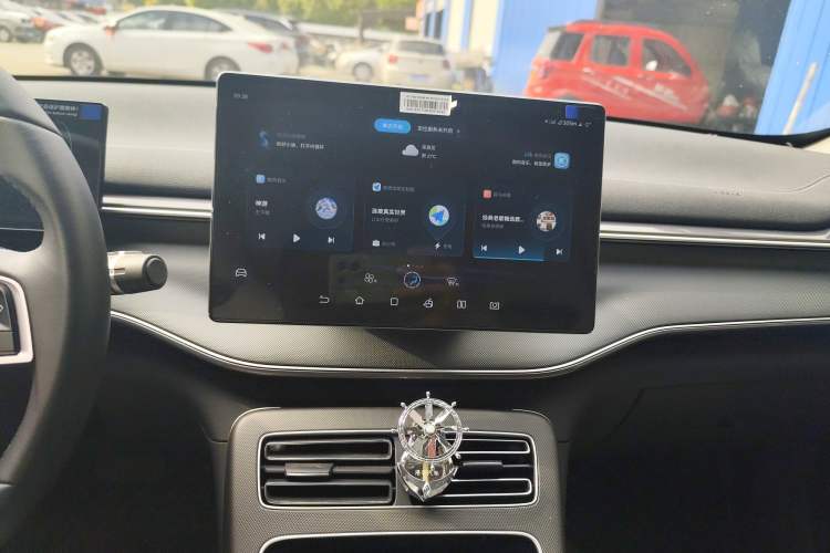 Used BYD Destroyer 05 2024 HONOR Edition DM-i 55KM Luxury Model Audio And AC Panel