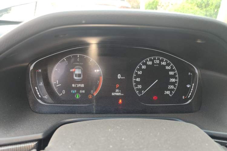 Used Honda Accord 2022 260TURBO Phantom Night · Prestige Edition Instrument Cluster