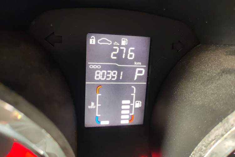 Used MG 5 2012 1.5L Automatic Luxury Edition Odometer Close Up