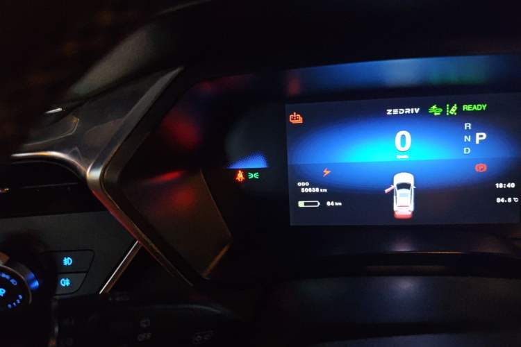 Used ZEDRIV GX5 2020 ZhiZun 430P Odometer Close Up