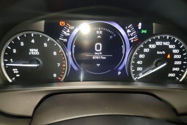 Used Cadillac CT6 2020 28T Fashion Edition Odometer Close Up