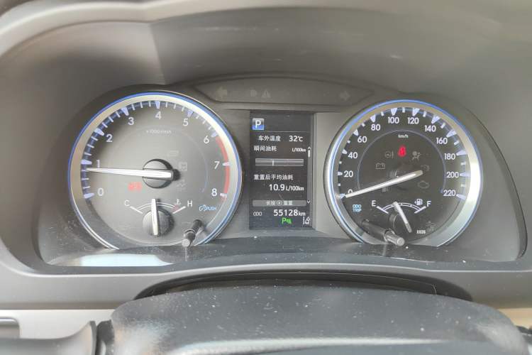 Used Toyota Highlander 2021 2.0T Four-Wheel Drive Luxury Edition 7 Seats Instrument Cluster