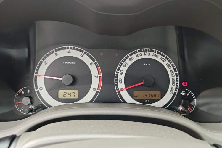 Used Toyota Corolla 2009 1.6L Manual GL Sunroof Special Edition Instrument Cluster