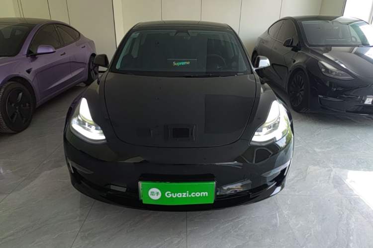 Used Tesla Model 3 2021 Revised Performance Version with All-Wheel Drive 3D1 Front