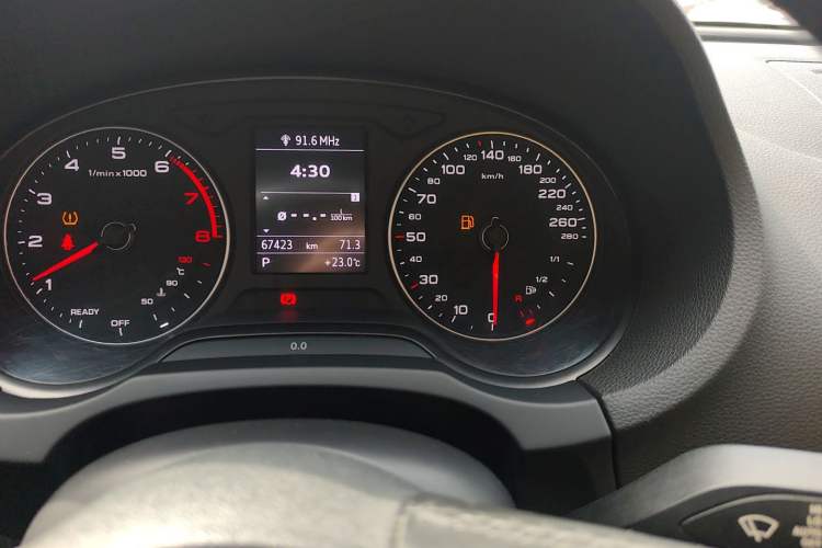 Used Audi A3 2018 30th Anniversary Edition Limousine 35 TFSI Ambition Model Odometer Close Up