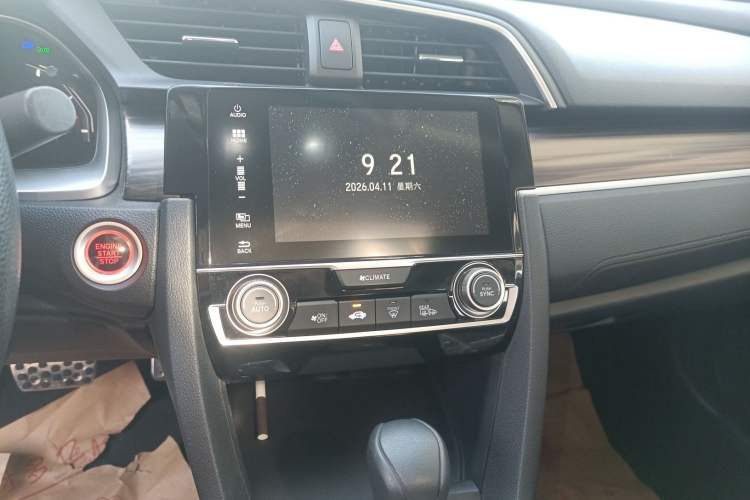 Used Honda Civic 2019 220TURBO CVT Dynamic Edition China VI Emission Standard Audio And AC Panel