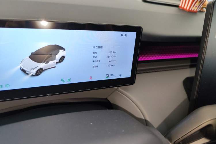 Used Lynk & Co Z20 2025 530 km Range Rear-Wheel Drive Pro Odometer Close Up