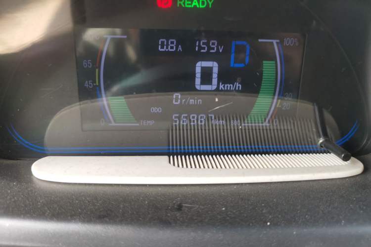 Used JMEV E200N 2020 E200N Fashion Edition (302 KM) Odometer Close Up