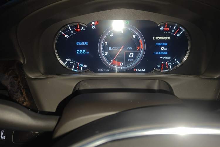 Used Cadillac CT6 2017 28T Luxury Model Odometer Close Up