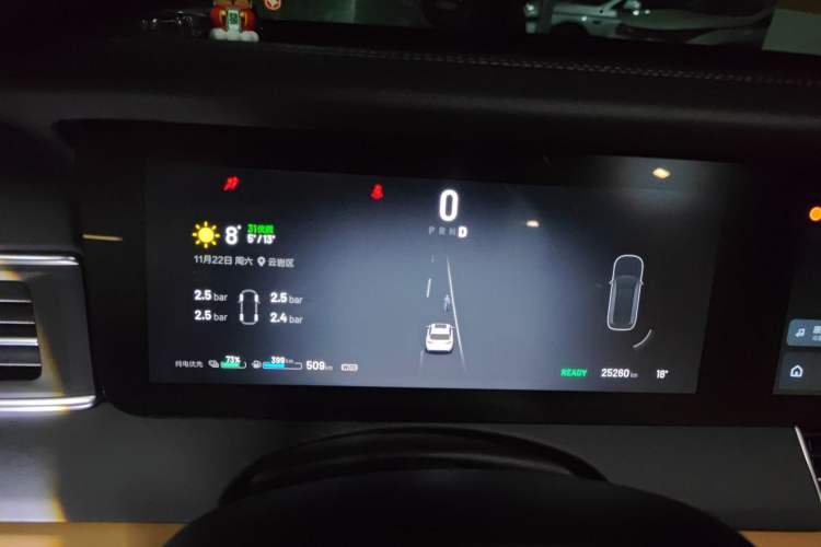 Used Li Auto ONE 2021 Extended-Range 6-Seater Version Instrument Cluster