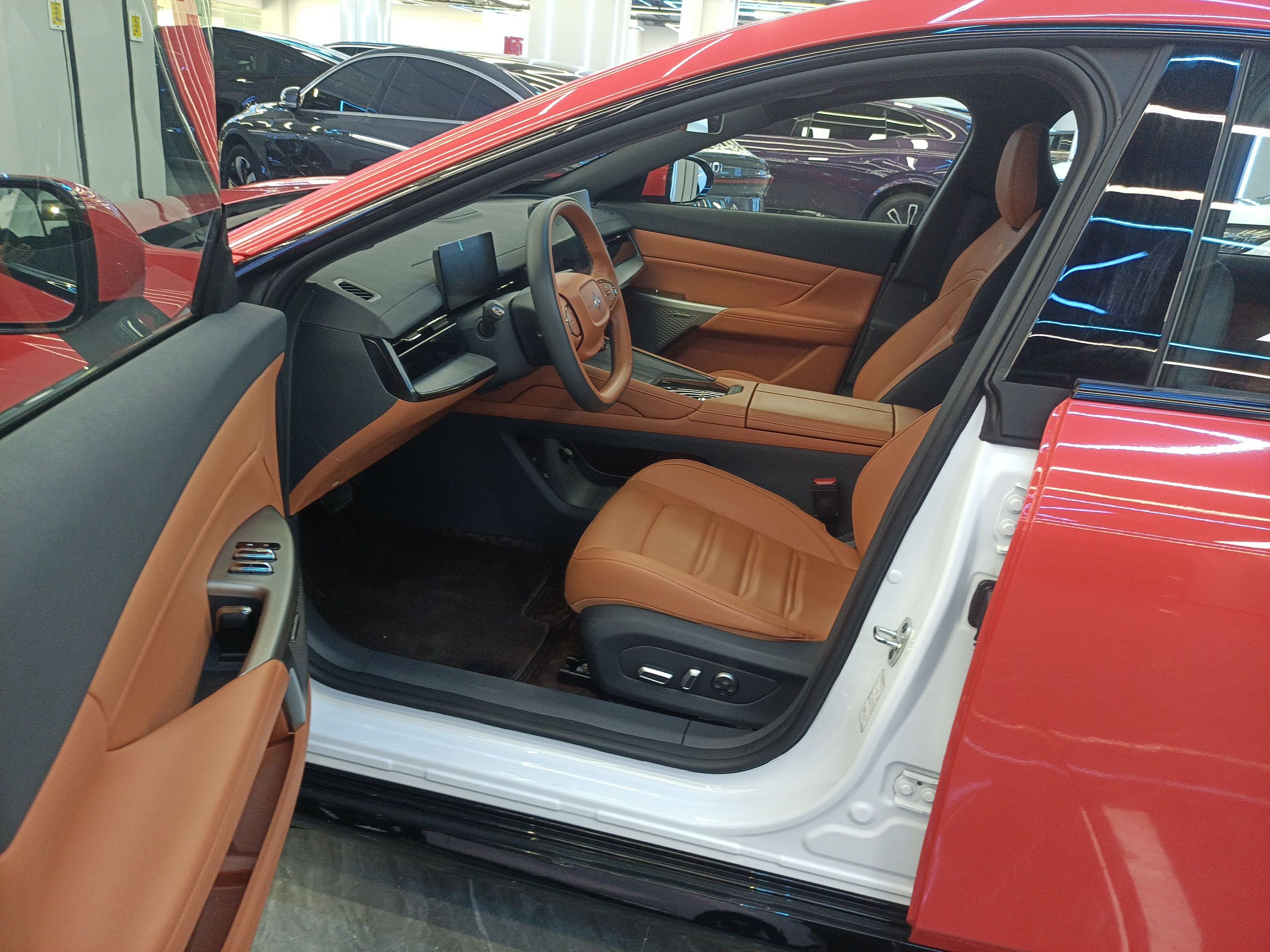 Avant de la voiture