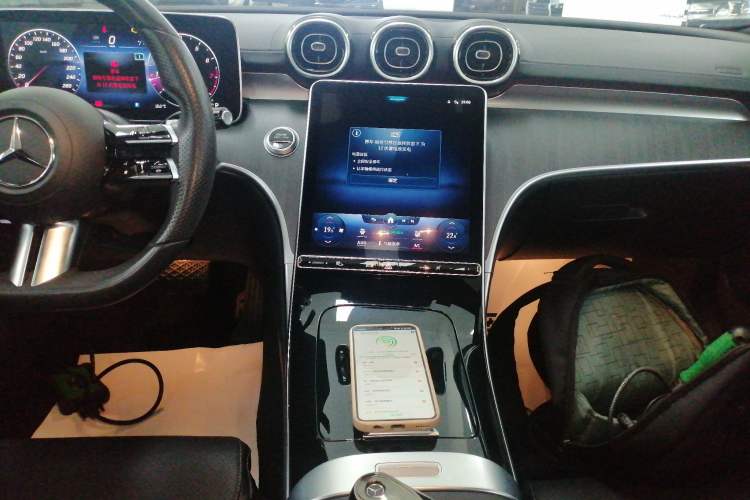 Used Mercedes-Benz C-Class 2022 C 200 L Sport Edition Audio And AC Panel