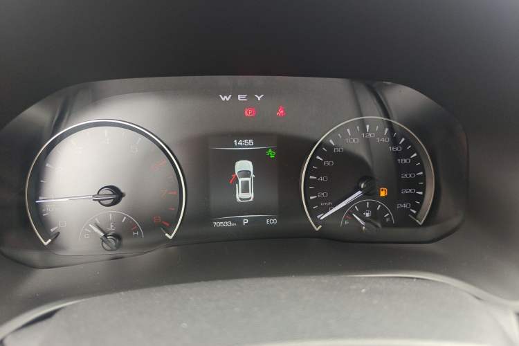 Used Wey VV5 2021 1.5T Two-Wheel Drive Color Pioneer Instrument Cluster