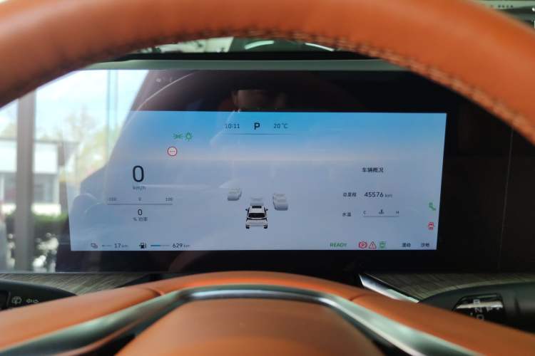 Used Wey Lanshan 2023 Four-Wheel Drive Ultra-Long Range Version Instrument Cluster