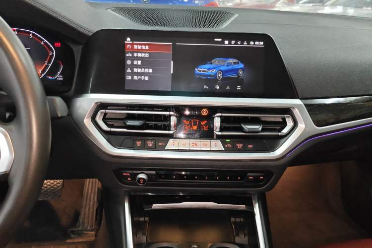 Used BMW 3 Series 2021 Restyled 325Li M Sport Package Audio And AC Panel