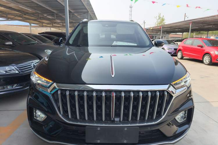 Used Hongqi HS5 2022 Facelifted Version 2.0T Smart Connect Flagship All-Wheel-Drive Edition Front