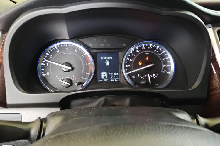 Used Toyota Highlander 2015 2.0T Four-Wheel Drive Luxury Edition 7-Seater Instrument Cluster