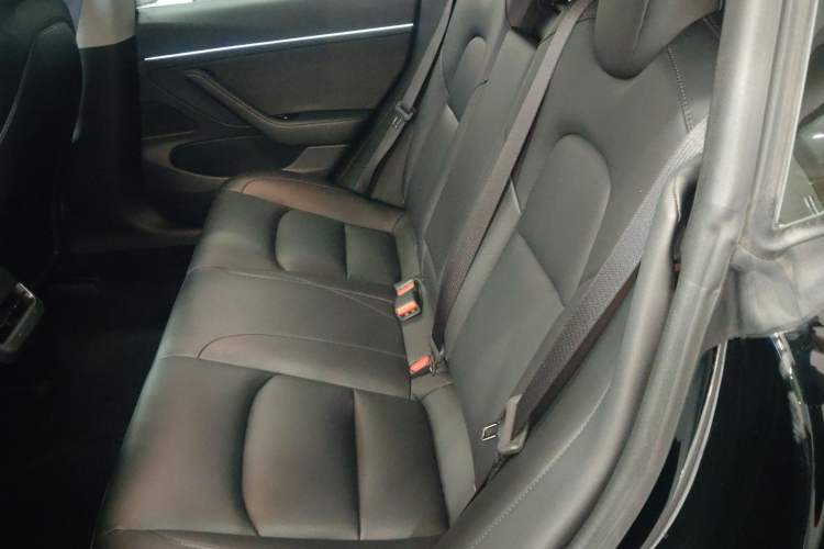 Used Tesla Model 3 2020 Standard Range Rear-Wheel Drive Upgraded Version Left Rear Seat