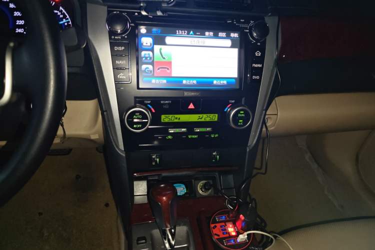 Used Toyota Camry 2013 2.5G Comfort Edition Audio And AC Panel