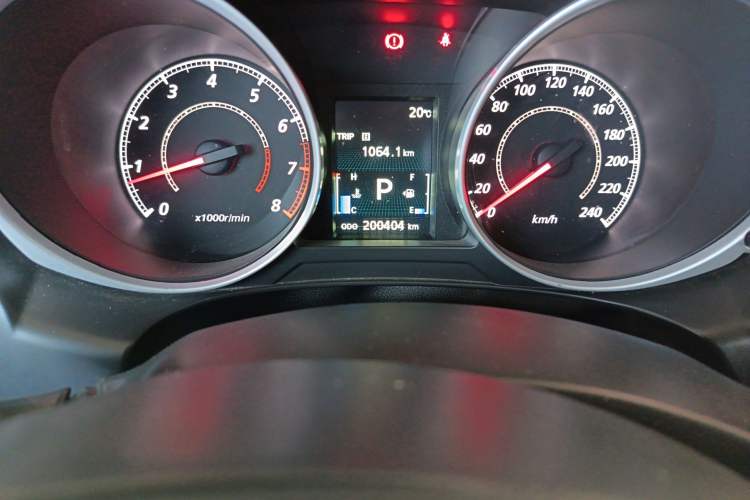 Used Mitsubishi ASX 2018 2.0L CVT Two-Wheel Drive Deluxe Edition Odometer Close Up