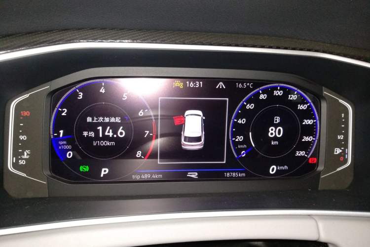 Used Volkswagen Tayron 2023 330TSI Two-Wheel-Drive Luxury Plus Advanced Version Instrument Cluster