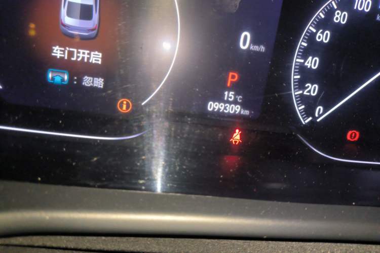 Used Honda Accord 2022 260TURBO Luxury Edition Odometer Close Up