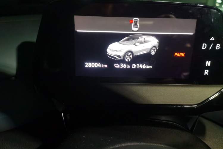 Used Volkswagen ID.4 X 2023 Upgraded Model Pure Intelligent Enjoyment Version Odometer Close Up