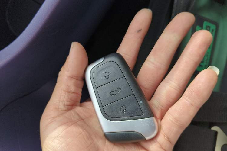 Used Chery QQ Little Ant 2022 Me 301km Rococo Lithium Iron Phosphate Vehicle Key