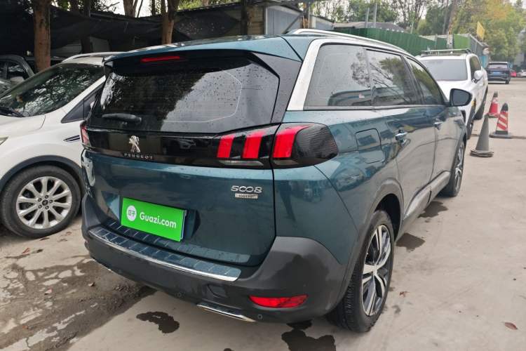 Used Peugeot 5008 2017 350THP 7-Seater Elite Edition Rear Right 45 Deg