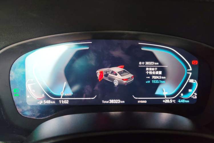 Used BMW 5 Series New Energy 2022 Second Facelift 535Le M Sport Package Instrument Cluster