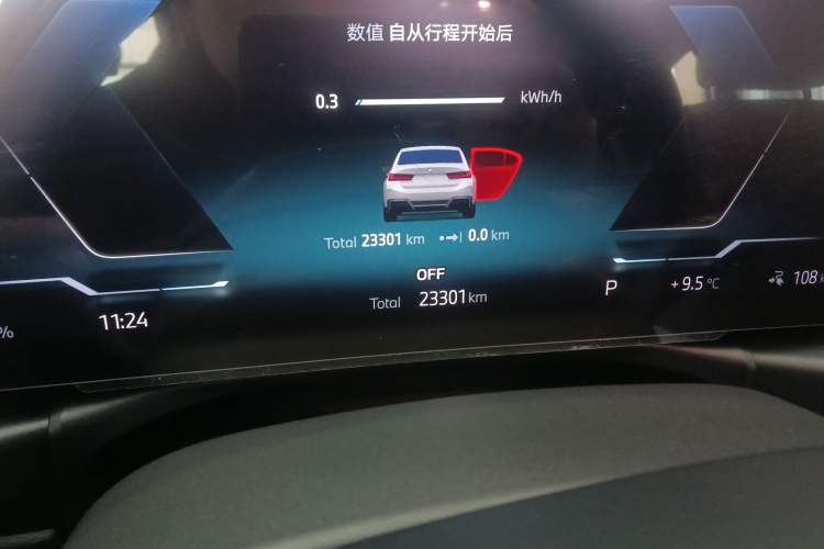 Used BMW i3 2024 eDrive 35 L Odometer Close Up