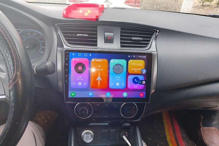 Used Nissan Sylphy EV 2018 Comfort Edition Customized Version Audio And AC Panel