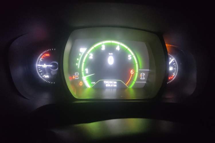 Used Renault Kadjar 2019 SCe200 Automatic 2WD Zhiyue Edition Anniversary Model China V Standard Instrument Cluster