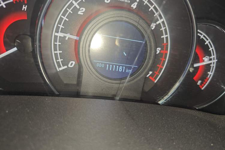 Used Great Wall C50 2016 1.5T Manual Comfort Edition Odometer Close Up