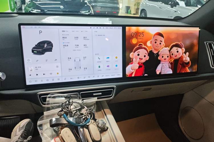 Used Li Auto L6 2024 Pro Model Audio And AC Panel