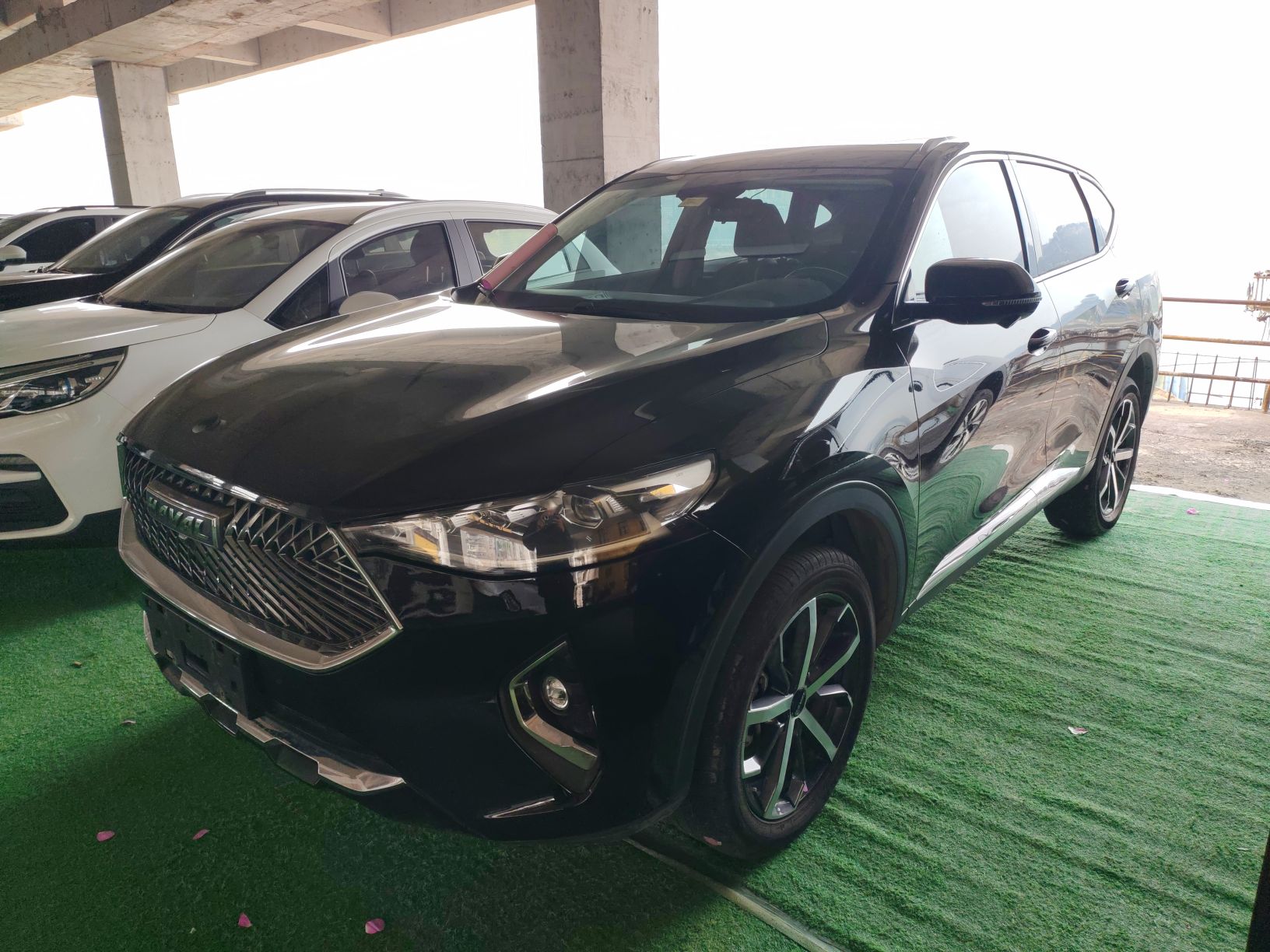 تحت مقدمة السيارة