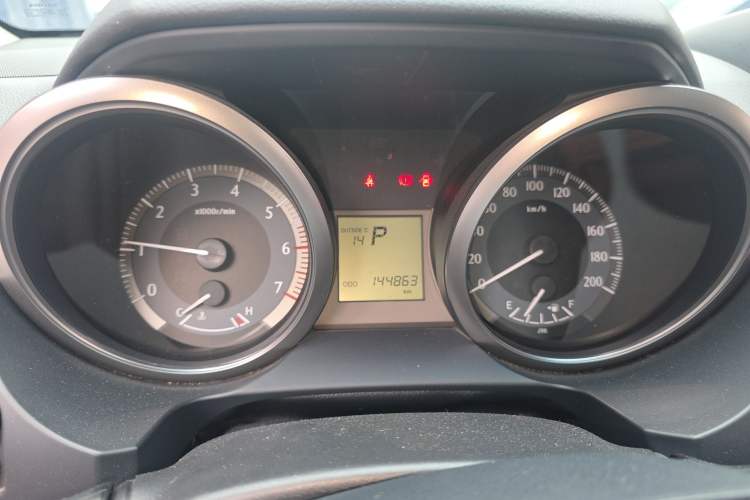 Used Toyota Prado 2016 2.7L Automatic Standard Edition Odometer Close Up
