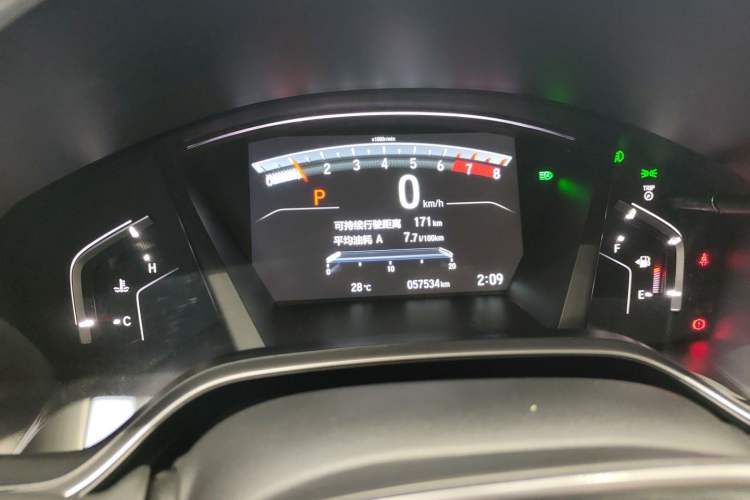 Used Honda Breeze 2021 240TURBO CVT Two-Wheel Drive Smart Enjoyment Version Instrument Cluster