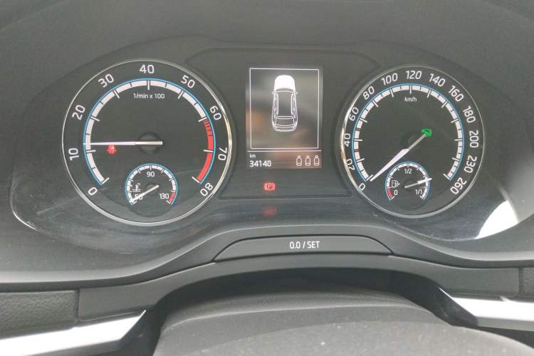 Used Skoda Karoq 2022 TSI280 Prestige Edition Odometer Close Up