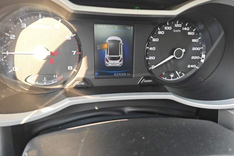 Used Geely Auto Emgrand GS 2019 1.5TD DCT Active Pro 260T Odometer Close Up