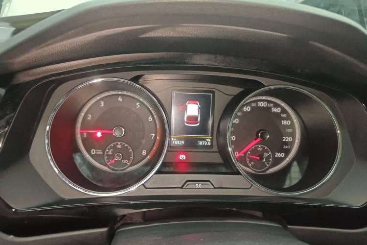 Used Volkswagen Tiguan L 2019 330TSI Automatic Two-Wheel Drive Panoramic Comfort Edition China VI Standard Instrument Cluster