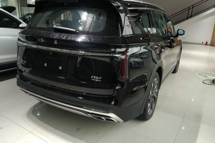 Used Hongqi HS7 PHEV 2024 2.0T PHEV Four-Wheel Drive Flagship Edition 7 Seats
