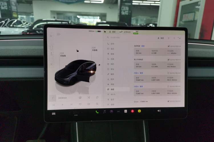 Used Tesla Model Y 2025 Rear-Wheel Drive First Edition Instrument Cluster