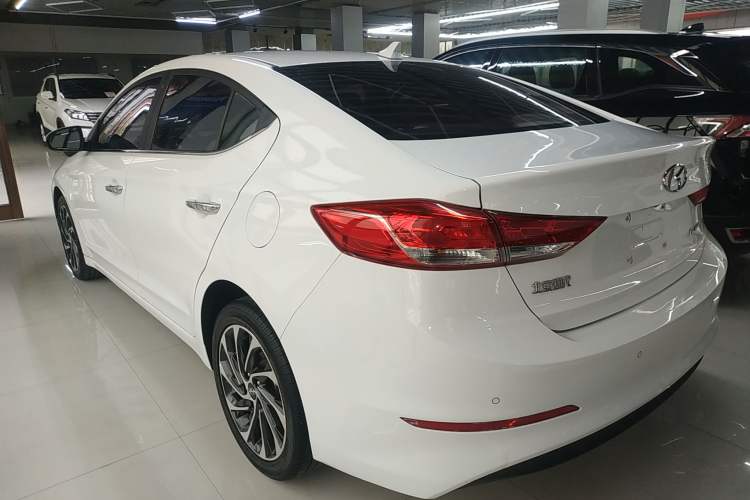 Used Hyundai Elantra (6th Generation / Lingdong) 2019 1.5L CVT ZhiXuan – Elite Version Rear Left 45 Deg