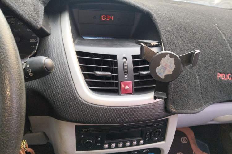 Used Peugeot 207 2011 Hatchback 1.4L Manual Yule Edition Audio And AC Panel