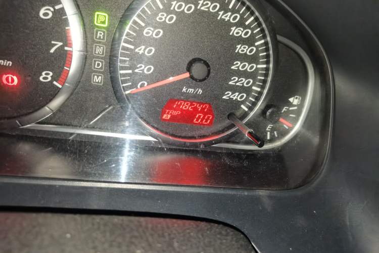 Used Mazda 6 2011 2.0L Automatic Luxury Version Odometer Close Up