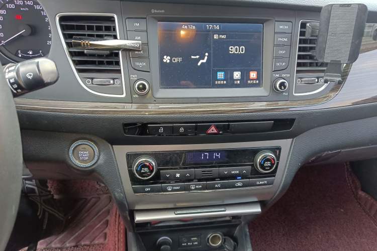 Used Hyundai Mistra 2016 1.6T Automatic Flagship TOP Model Audio And AC Panel