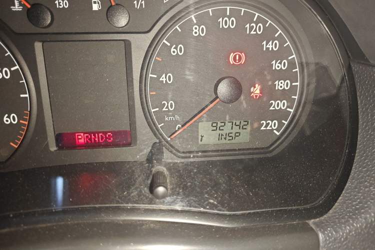 Used Volkswagen Polo 2009 Jingqing 1.4L Automatic Shushang Edition Odometer Close Up