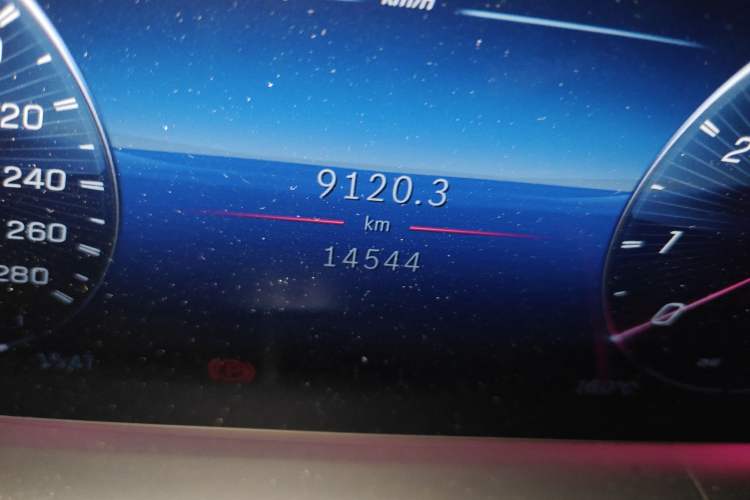 Used Mercedes-Benz GLE AMG 2024 AMG GLE 53 4MATIC+ Odometer Close Up