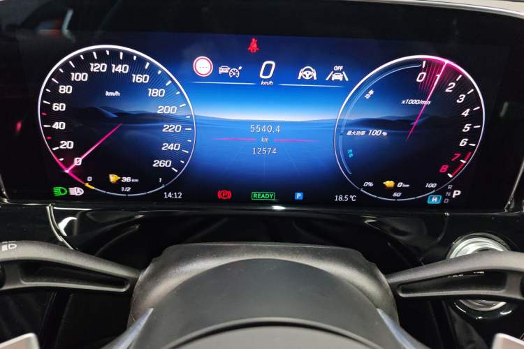 Used Mercedes-Benz E-Class New Energy 2024 E 350 e L Plug-in Hybrid Sedan Instrument Cluster
